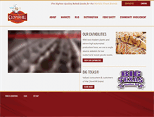 Tablet Screenshot of cloverhill.com